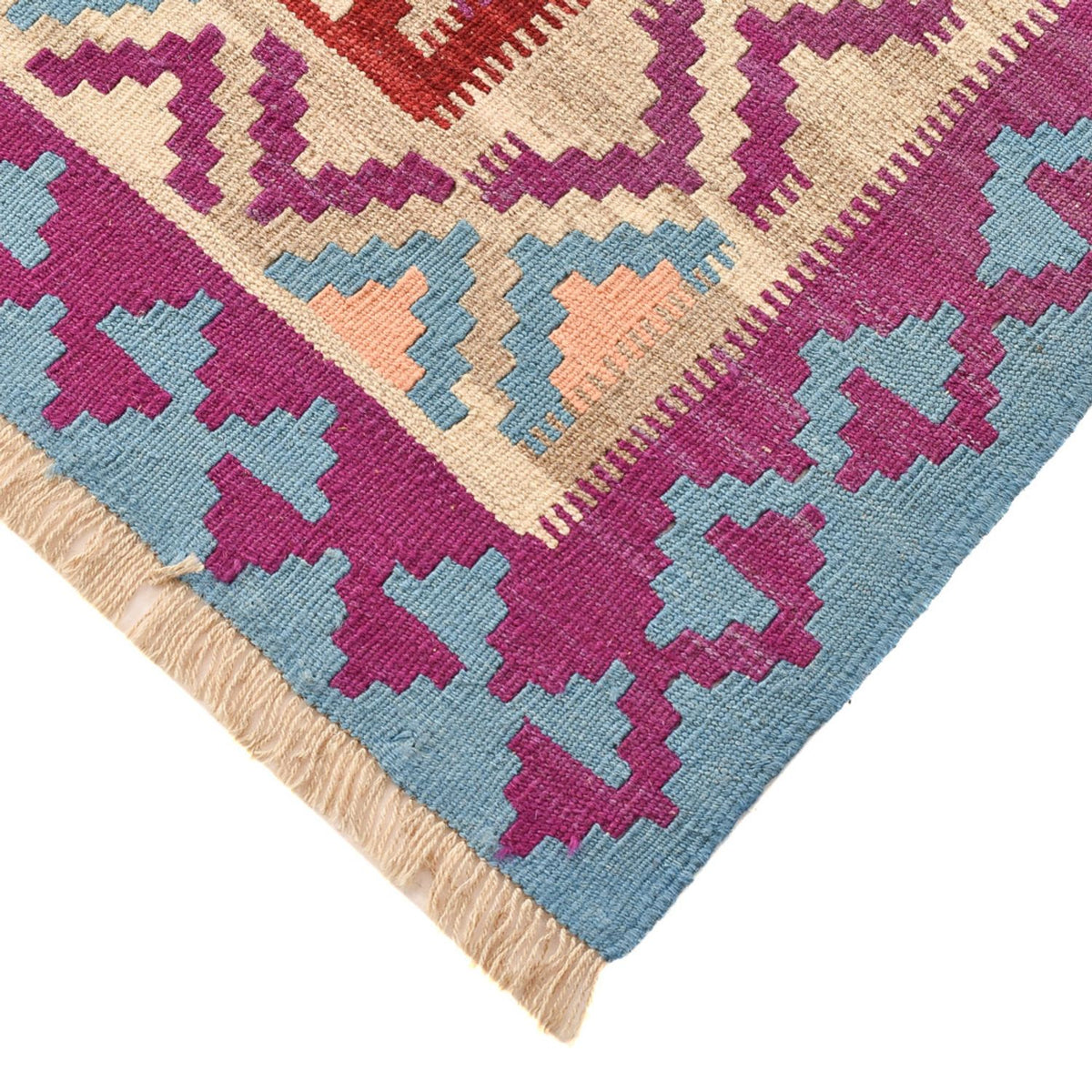 Kelim Carpet - orientalisk matta - 231 x 172 cm - flerfärgad