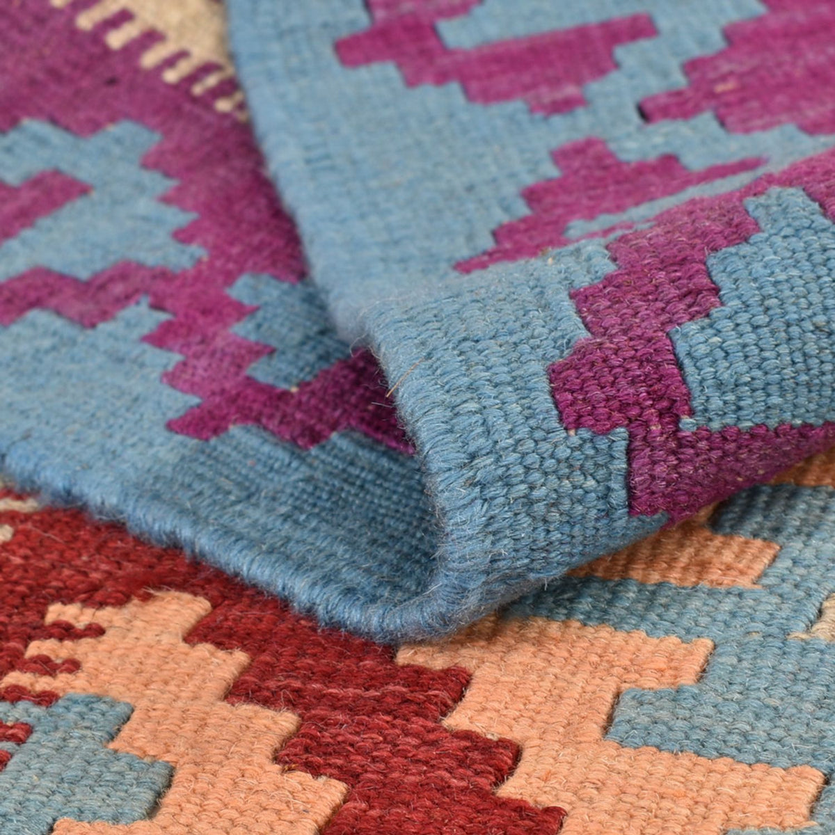 Kelim Carpet - orientalisk matta - 231 x 172 cm - flerfärgad