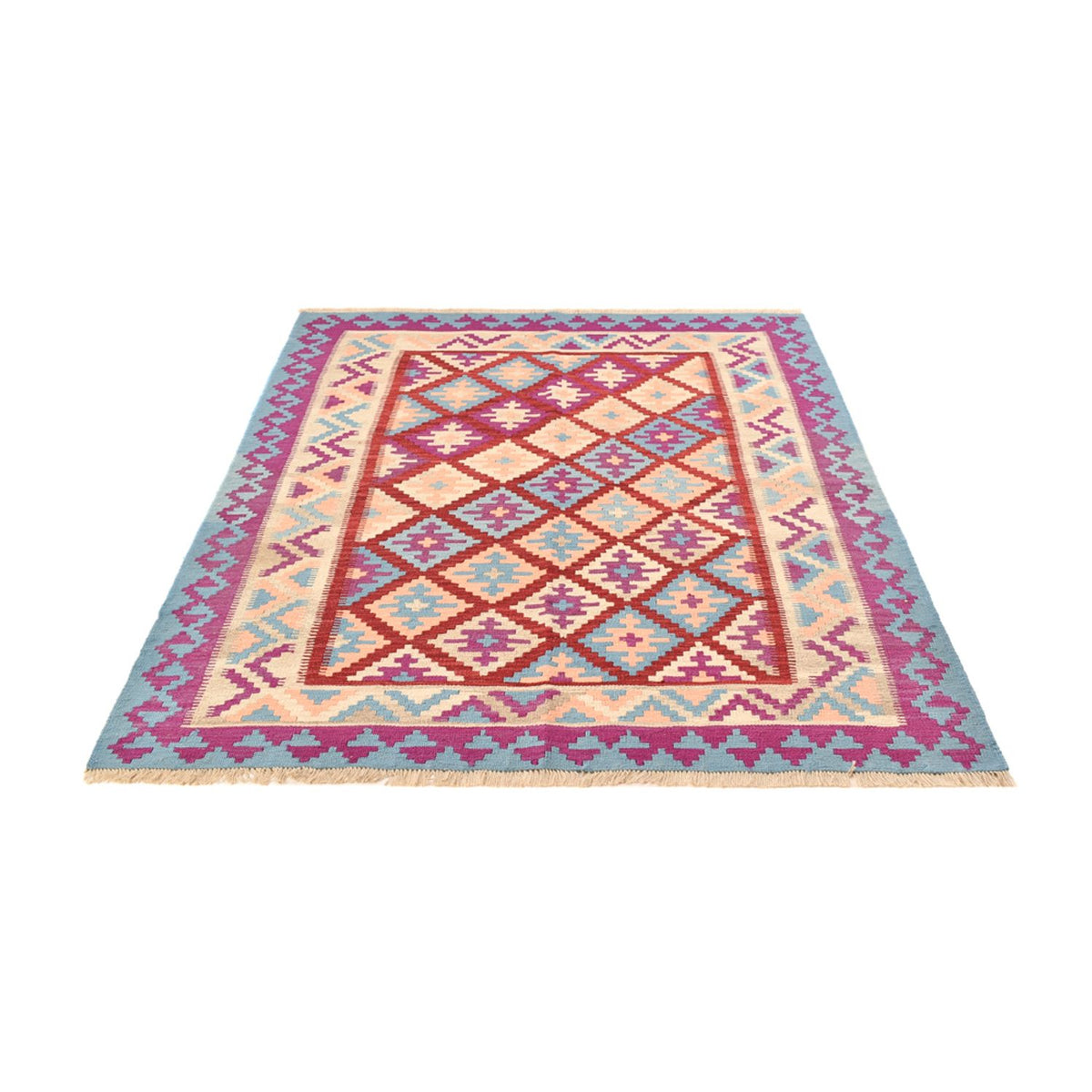 Kelim Carpet - orientalisk matta - 231 x 172 cm - flerfärgad