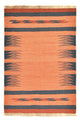 Modern kilim Mattan 137x98cm - Ullmatta