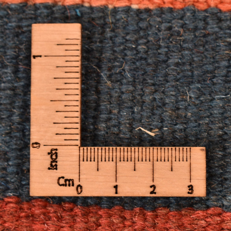 Kelim matta - trendig - 137 x 98 cm - flerfärgad