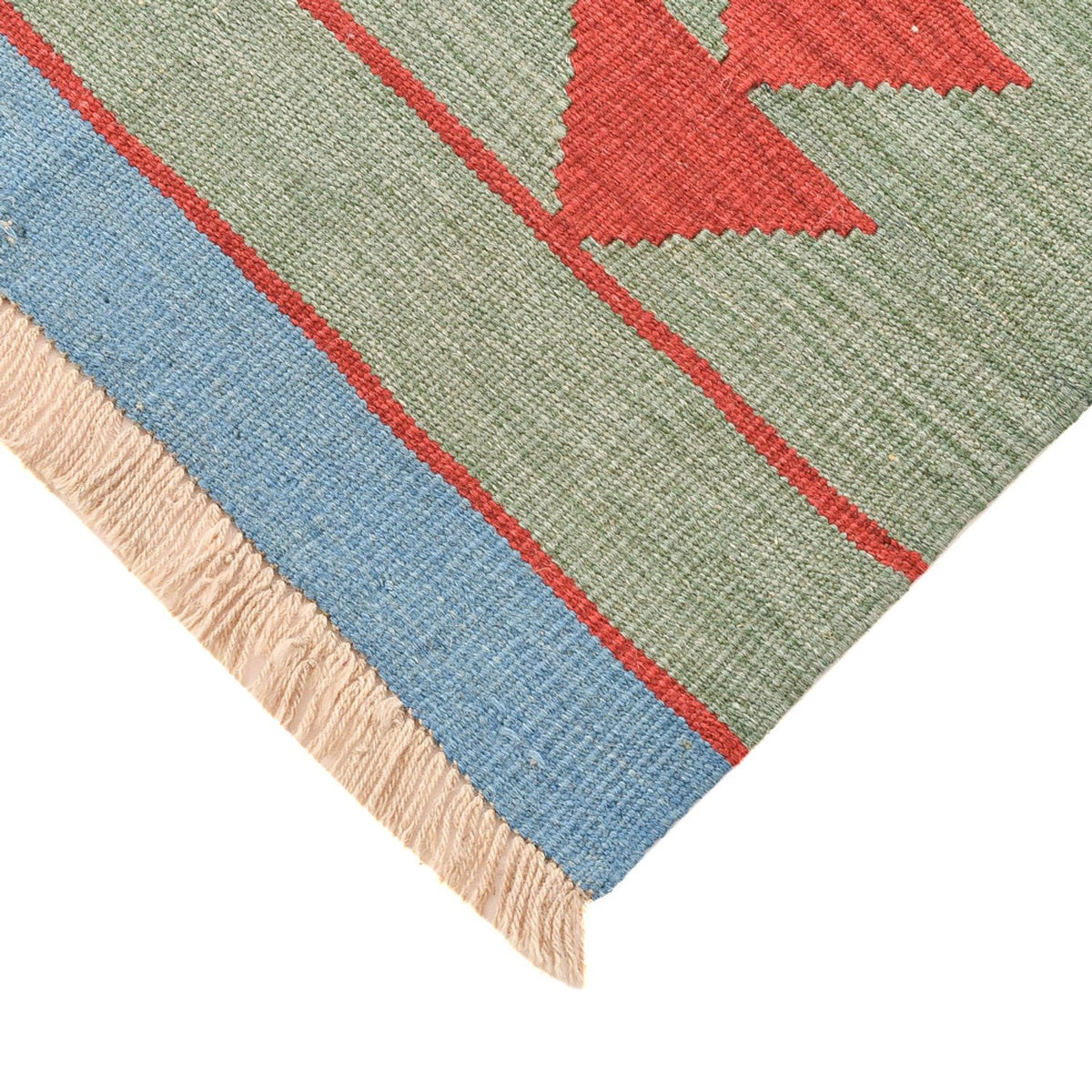 Kelim matta - trendig - 150 x 98 cm - flerfärgad