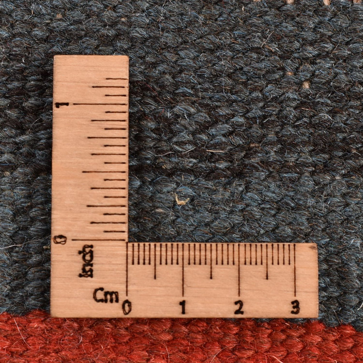 Kelim matta - trendig - 144 x 107 cm - flerfärgad