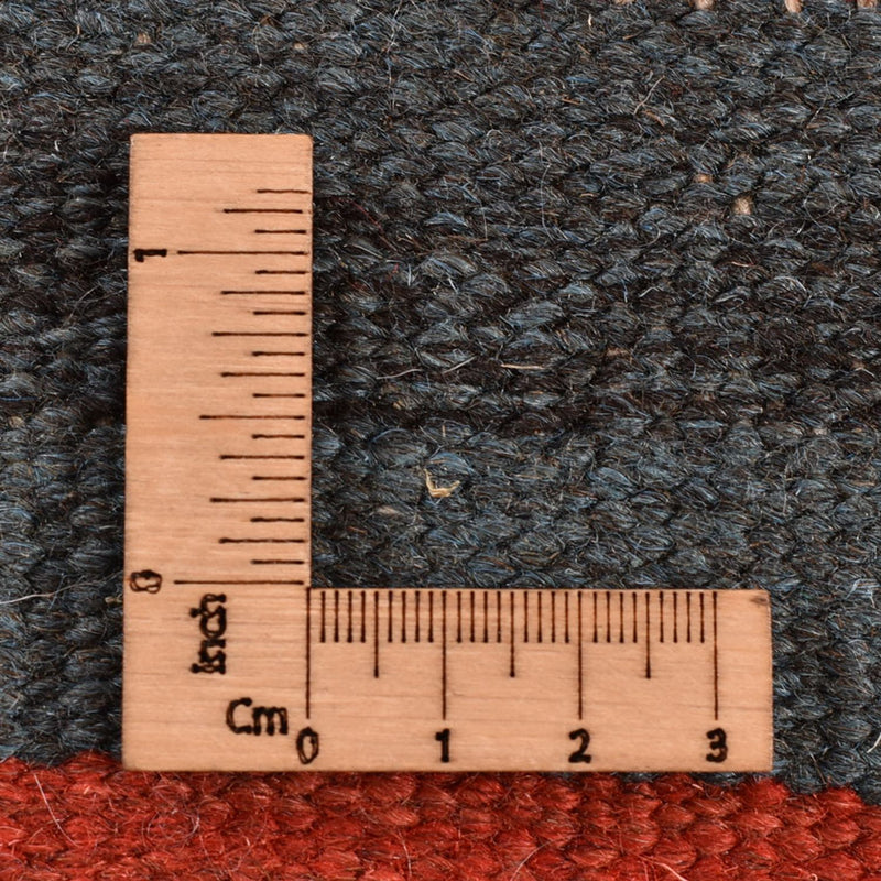 Kelim matta - trendig - 144 x 107 cm - flerfärgad