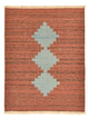 Modern kilim Mattan 148x115cm - Ullmatta