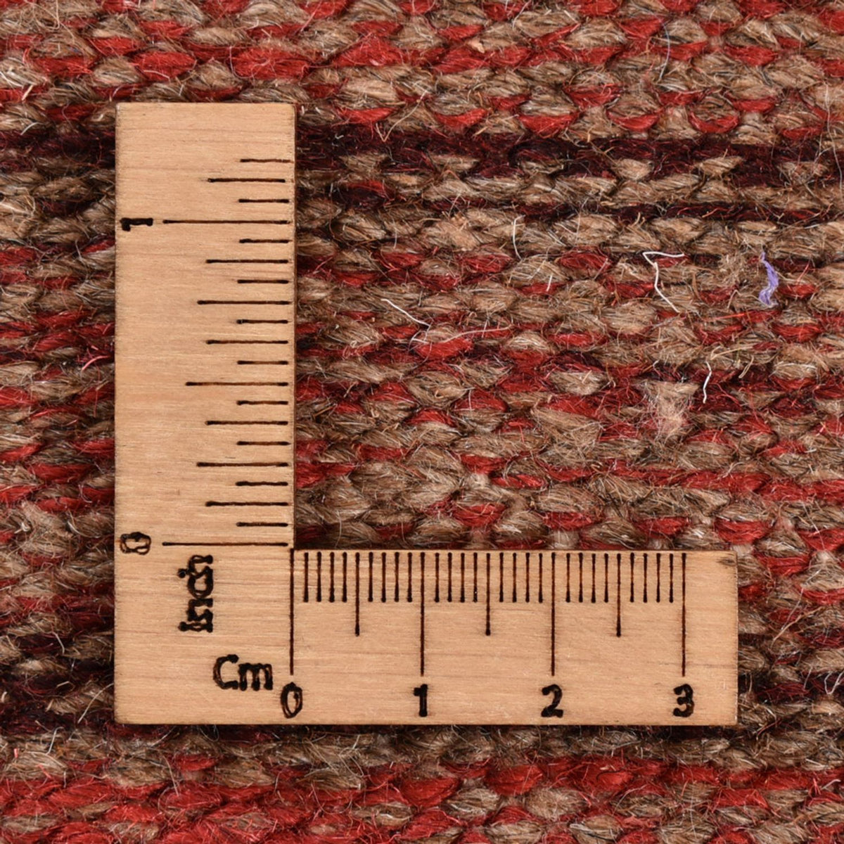 Kelim matta - trendig - 148 x 115 cm - flerfärgad