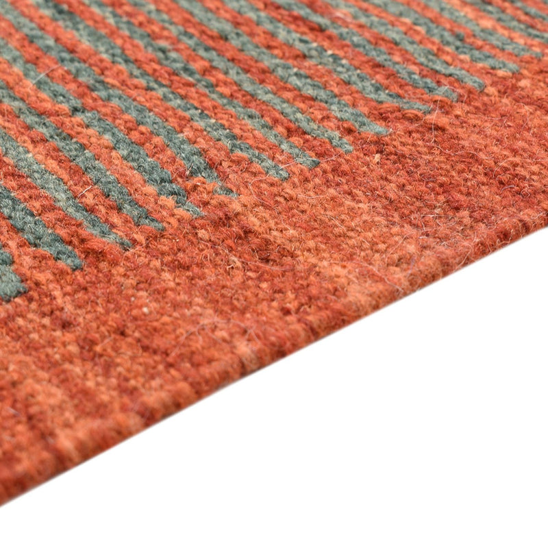 Kelim matta - trendig - 148 x 106 cm - flerfärgad