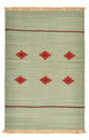 Modern kilim Mattan 119x80cm - Ullmatta