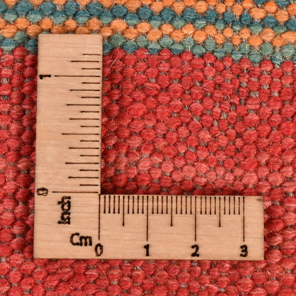 Kelim matta - trendig - 212 x 146 cm - flerfärgad