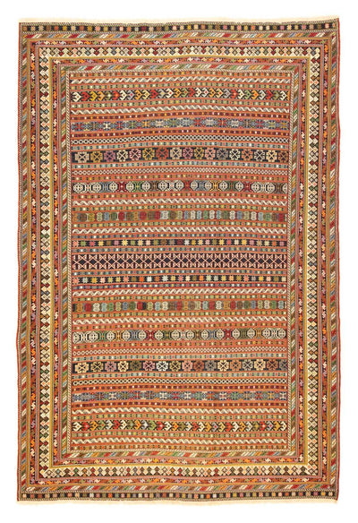 Afshar Sirjan Mattan 194x287cm - Persisk matta