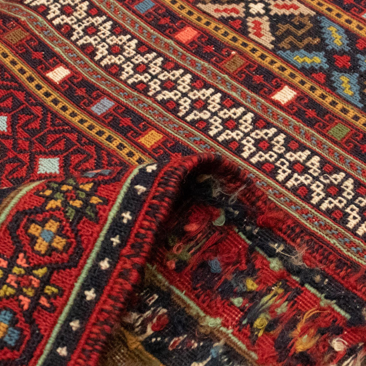 Persisk matta - Nomadic - 293 x 196 cm - flerfärgad