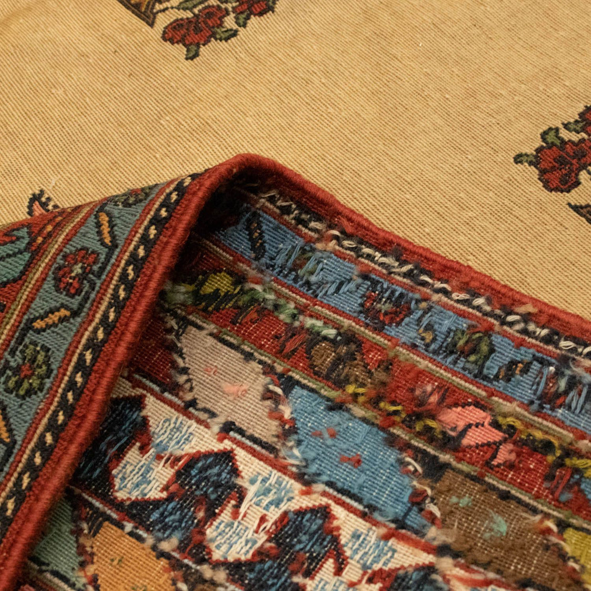 Persisk matta - Nomadic - 298 x 202 cm - guld