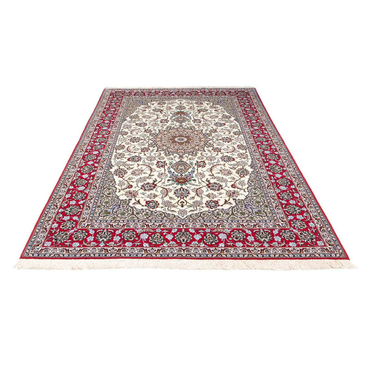 Persisk matta - Isfahan - Premium - 248 x 159 cm - beige