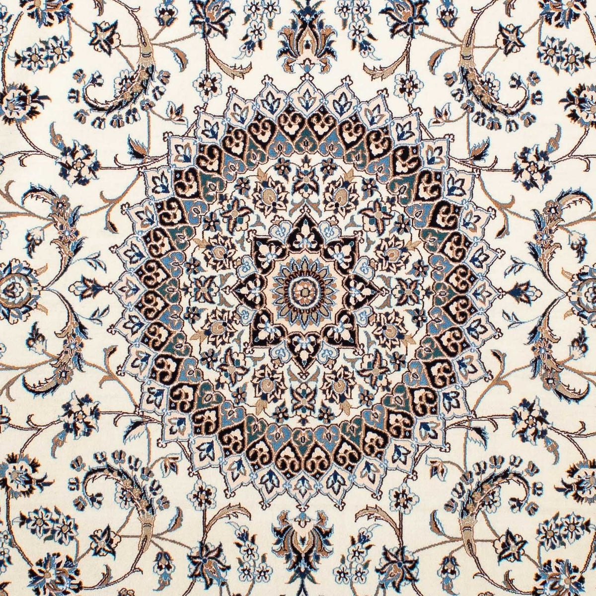 Persisk matta - Nain - Premium - 252 x 157 cm - beige