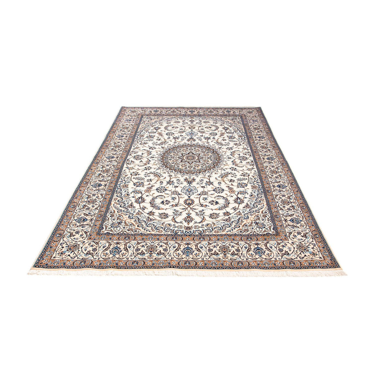 Persisk matta - Nain - Premium - 252 x 157 cm - beige