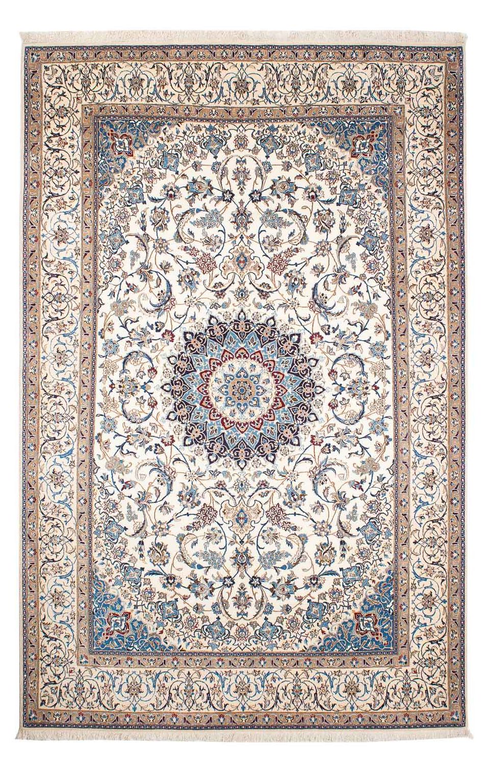 Persisk matta - Nain - Premium - 263 x 172 cm - beige