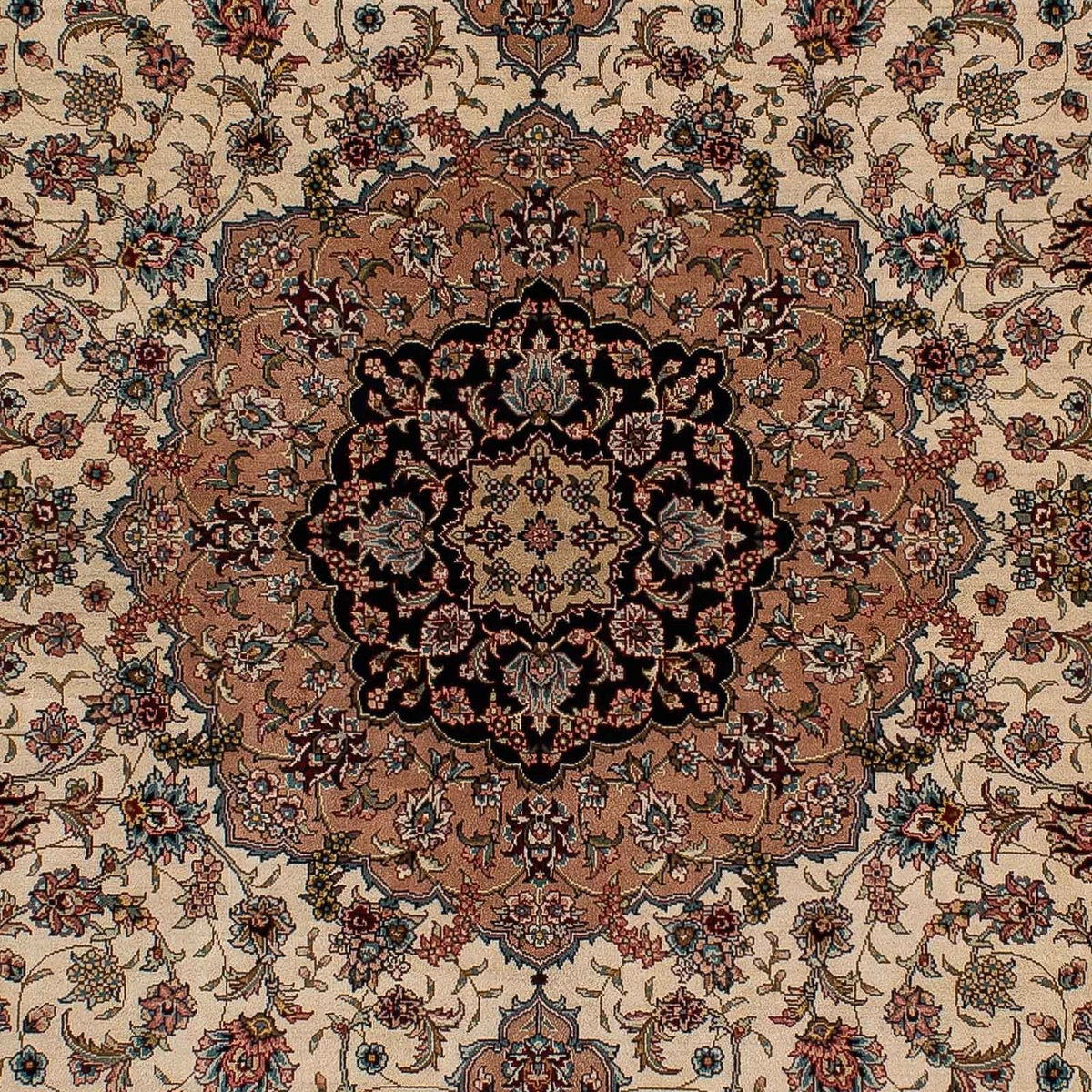 Silk matta - China Silk - 183 x 122 cm - mörkröd