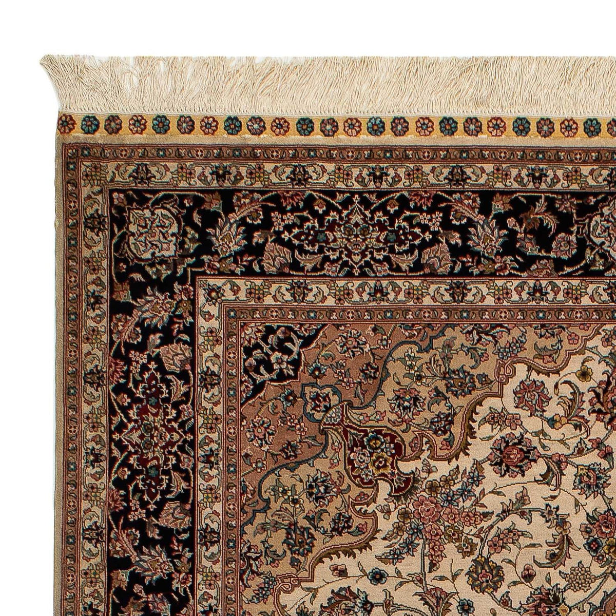 Silk matta - China Silk - 183 x 122 cm - mörkröd