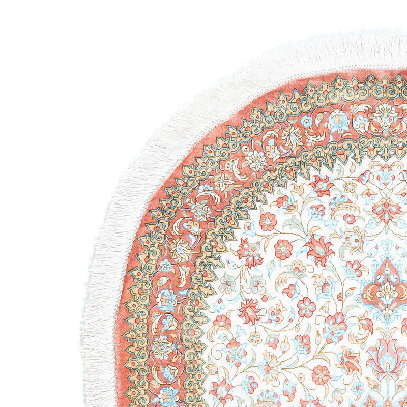 Persisk matta - Ghom oval  - 120 x 76 cm - beige