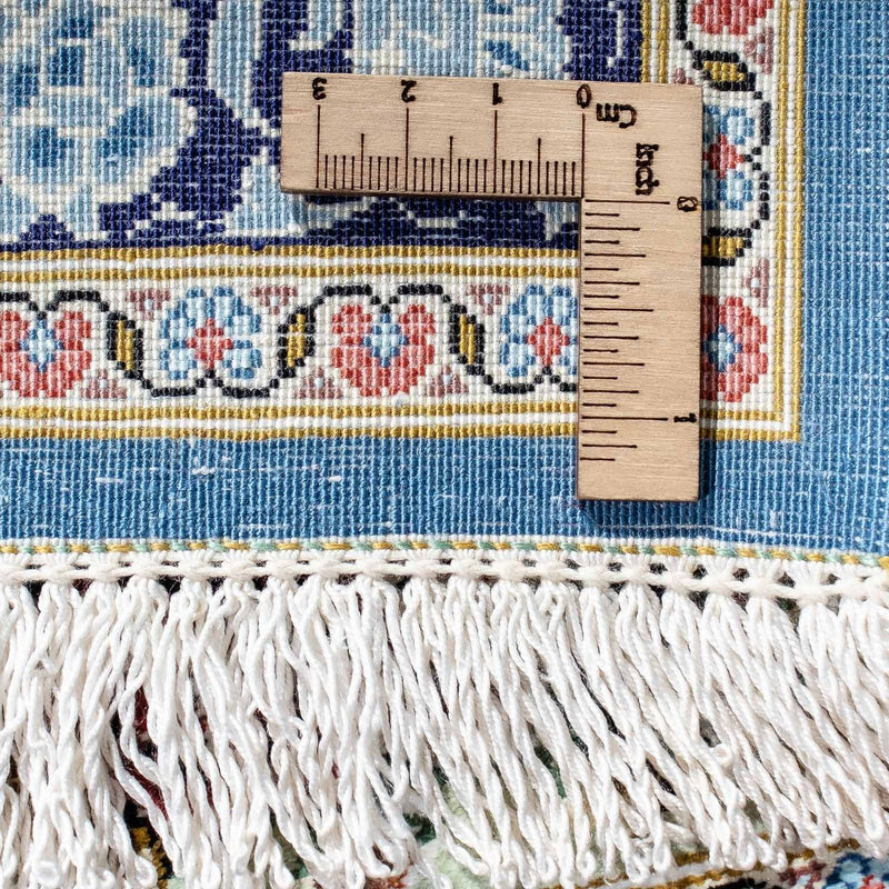 Persisk matta - Ghom - 85 x 59 cm - blå