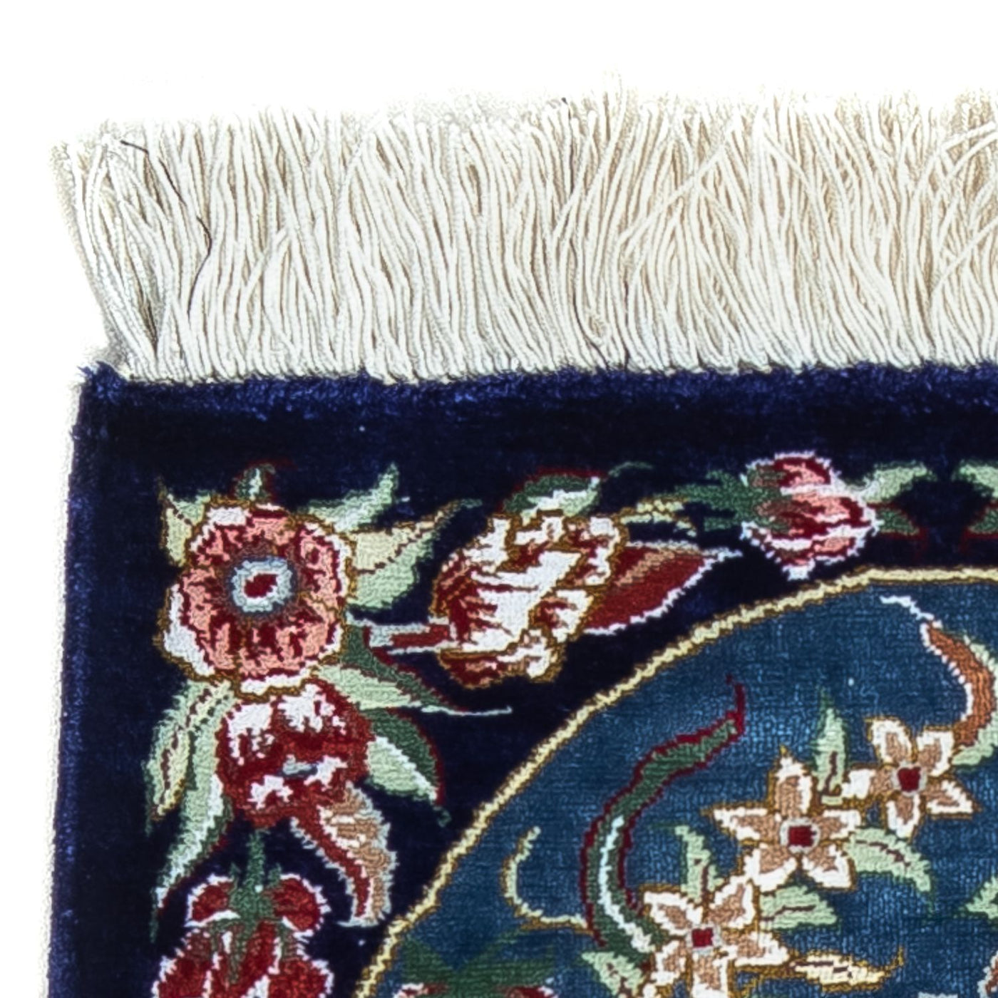 Qom silke Mattan 40x28cm - Persisk matta