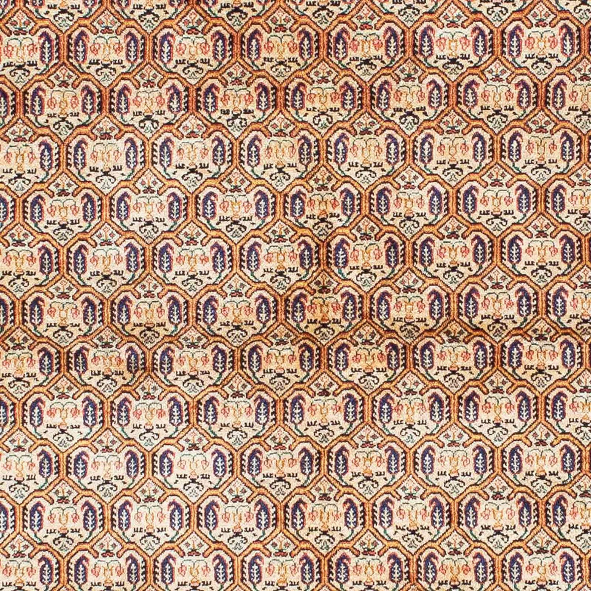 Persisk matta - Ghom - 150 x 106 cm - flerfärgad