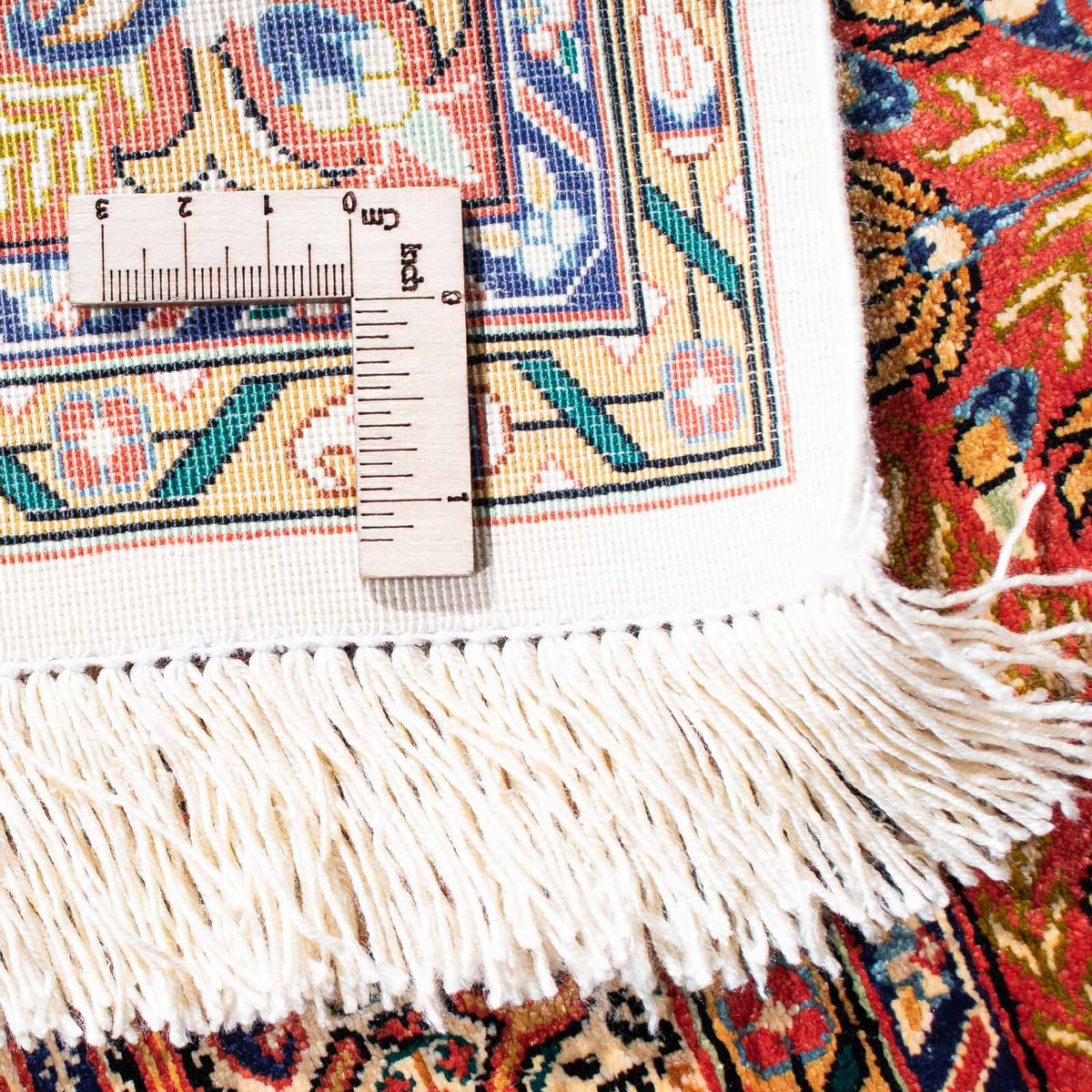 Persisk matta - Ghom - 150 x 106 cm - flerfärgad