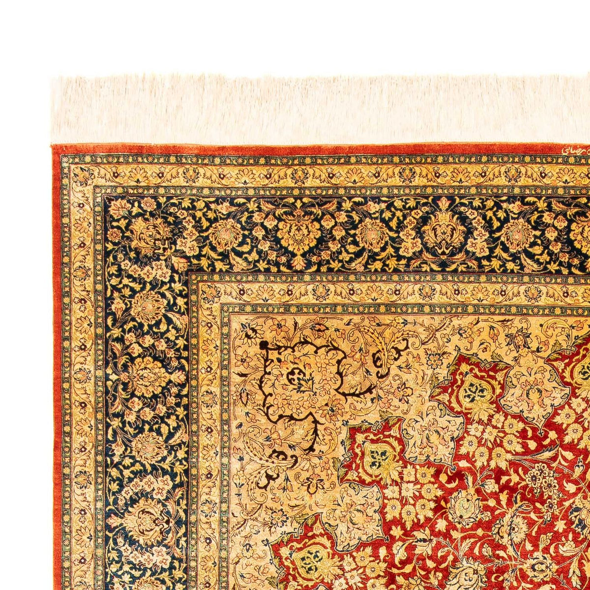 Qom Mattan 196x296cm - Persisk matta