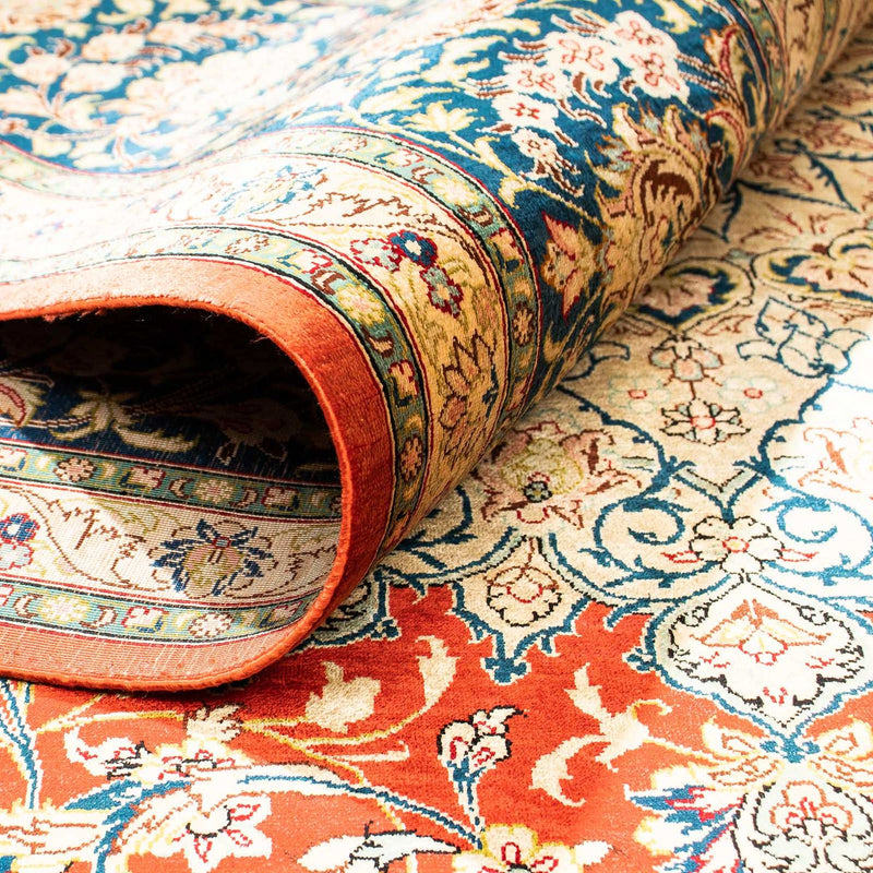 Persisk matta - Ghom - 296 x 196 cm - rost