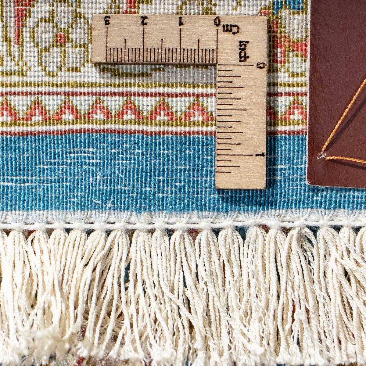 Persisk matta - Ghom - 94 x 58 cm - blå