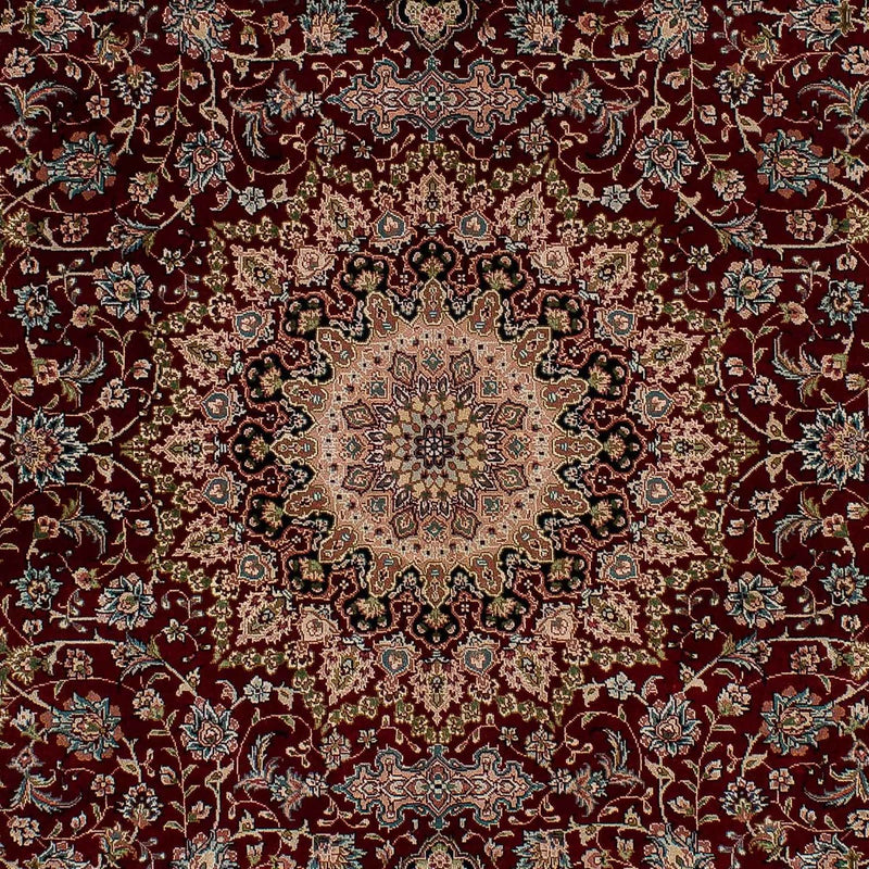 Silk matta - China Silk - 183 x 122 cm - mörkröd