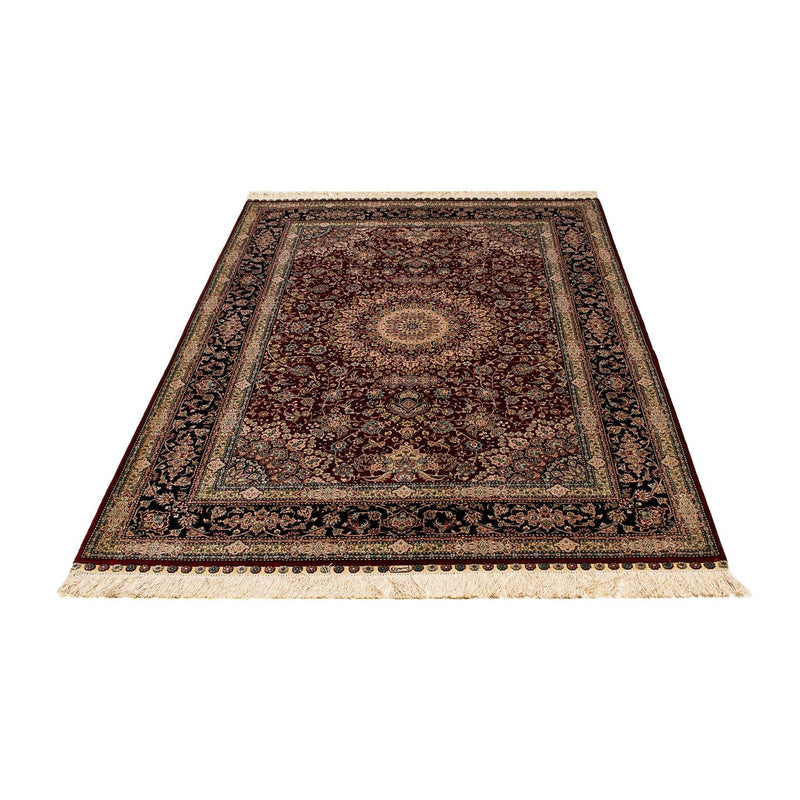 Silk matta - China Silk - 183 x 122 cm - mörkröd