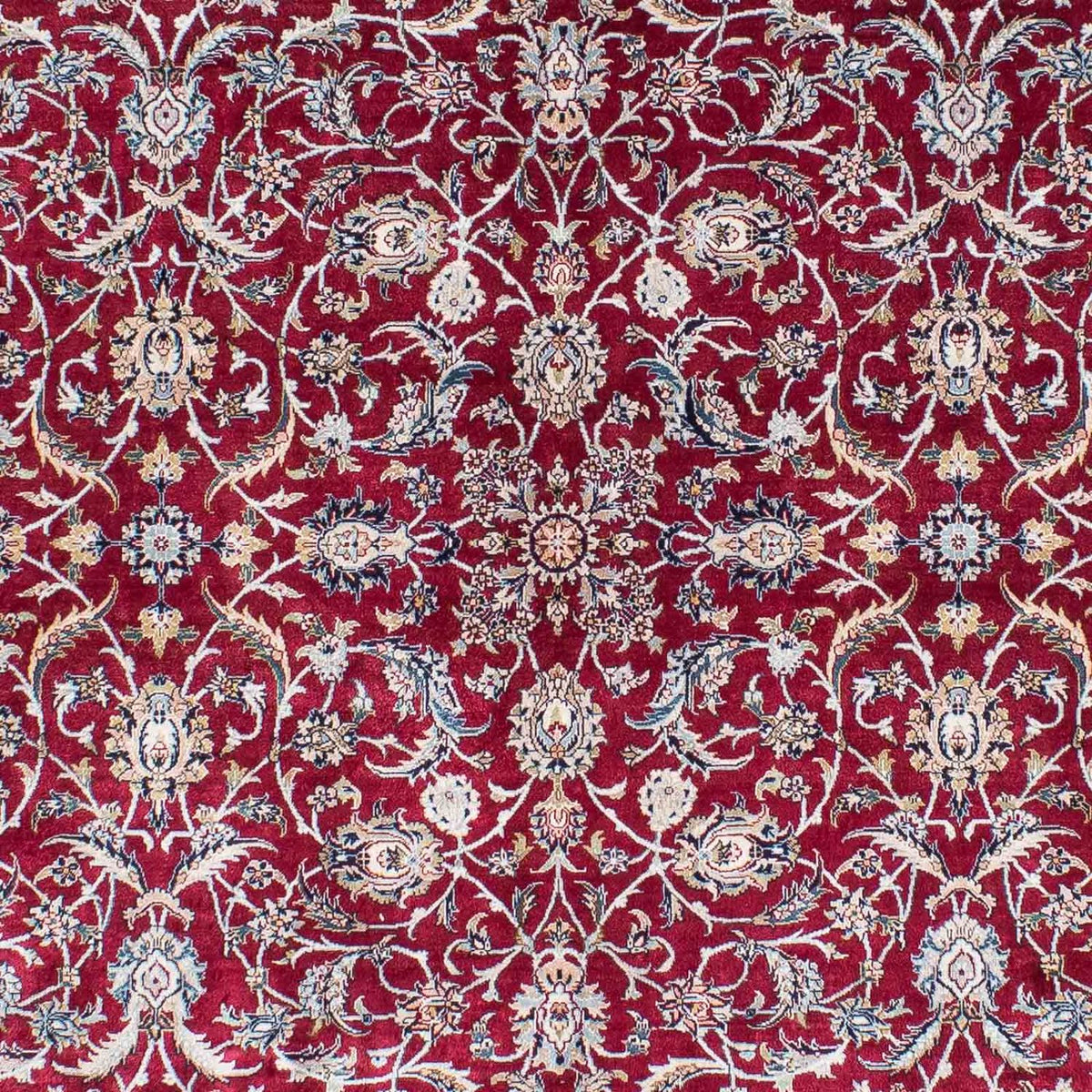 Oriental Carpet - Hereke - 246 x 170 cm - mörkröd