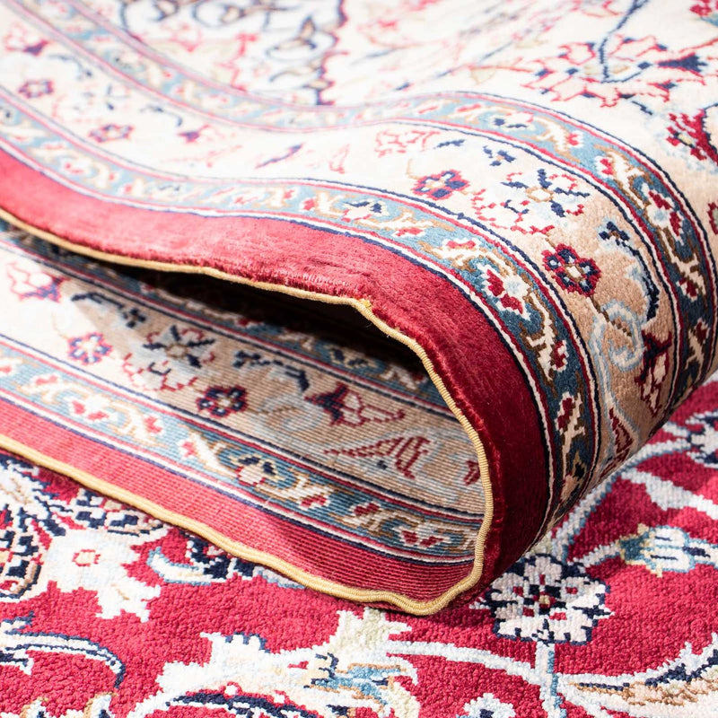 Oriental Carpet - Hereke - 246 x 170 cm - mörkröd