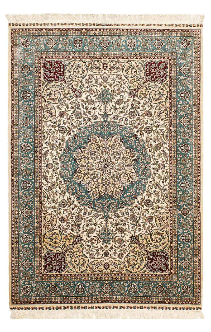 Silk matta - China Silk - 183 x 122 cm - mörkröd