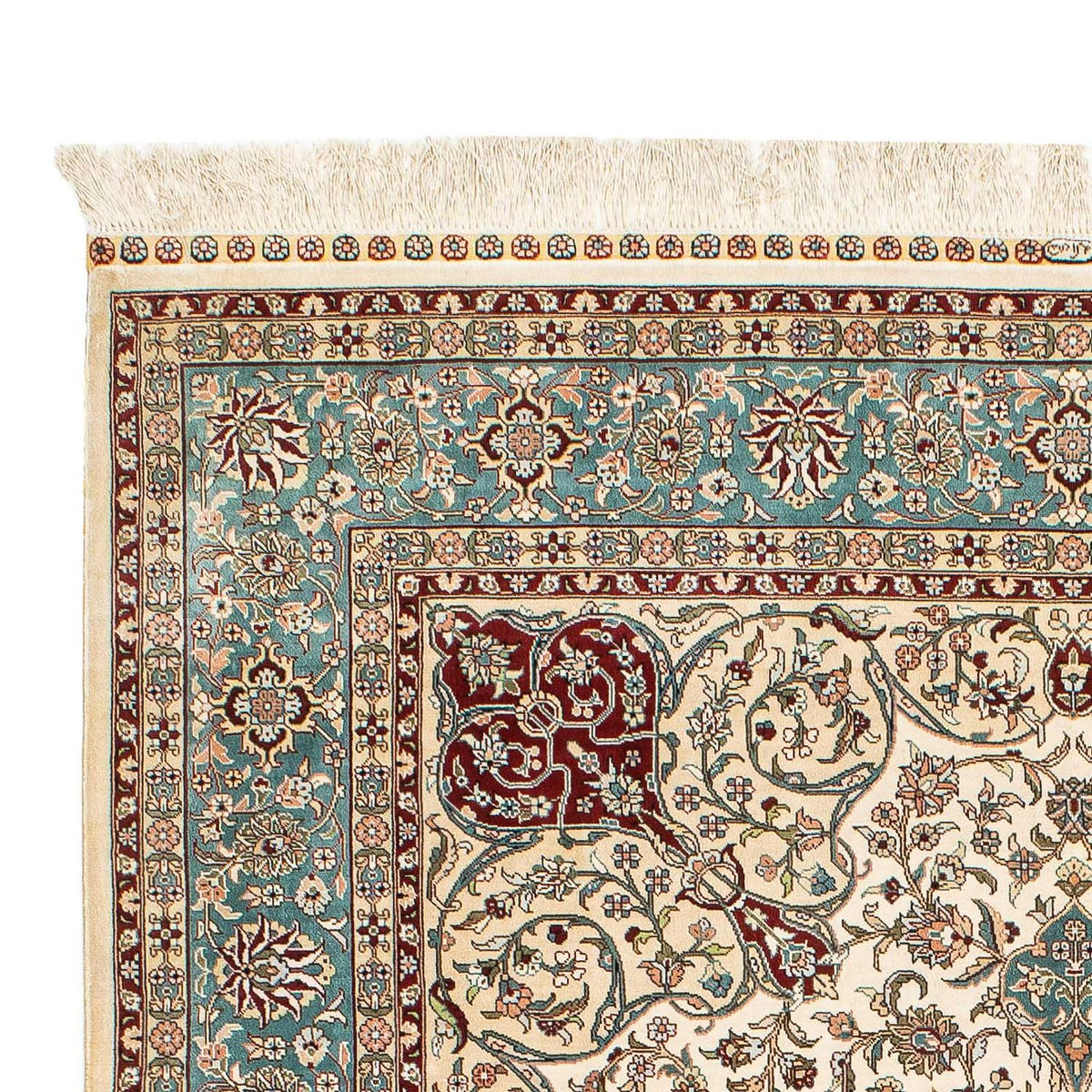 Silk matta - China Silk - 183 x 122 cm - mörkröd