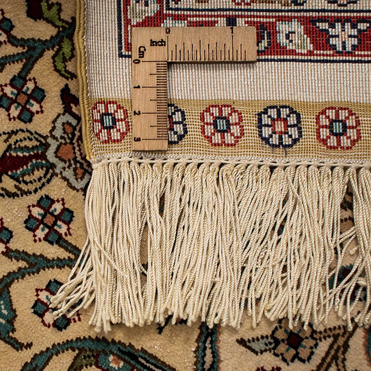 Silk matta - China Silk - 183 x 122 cm - mörkröd