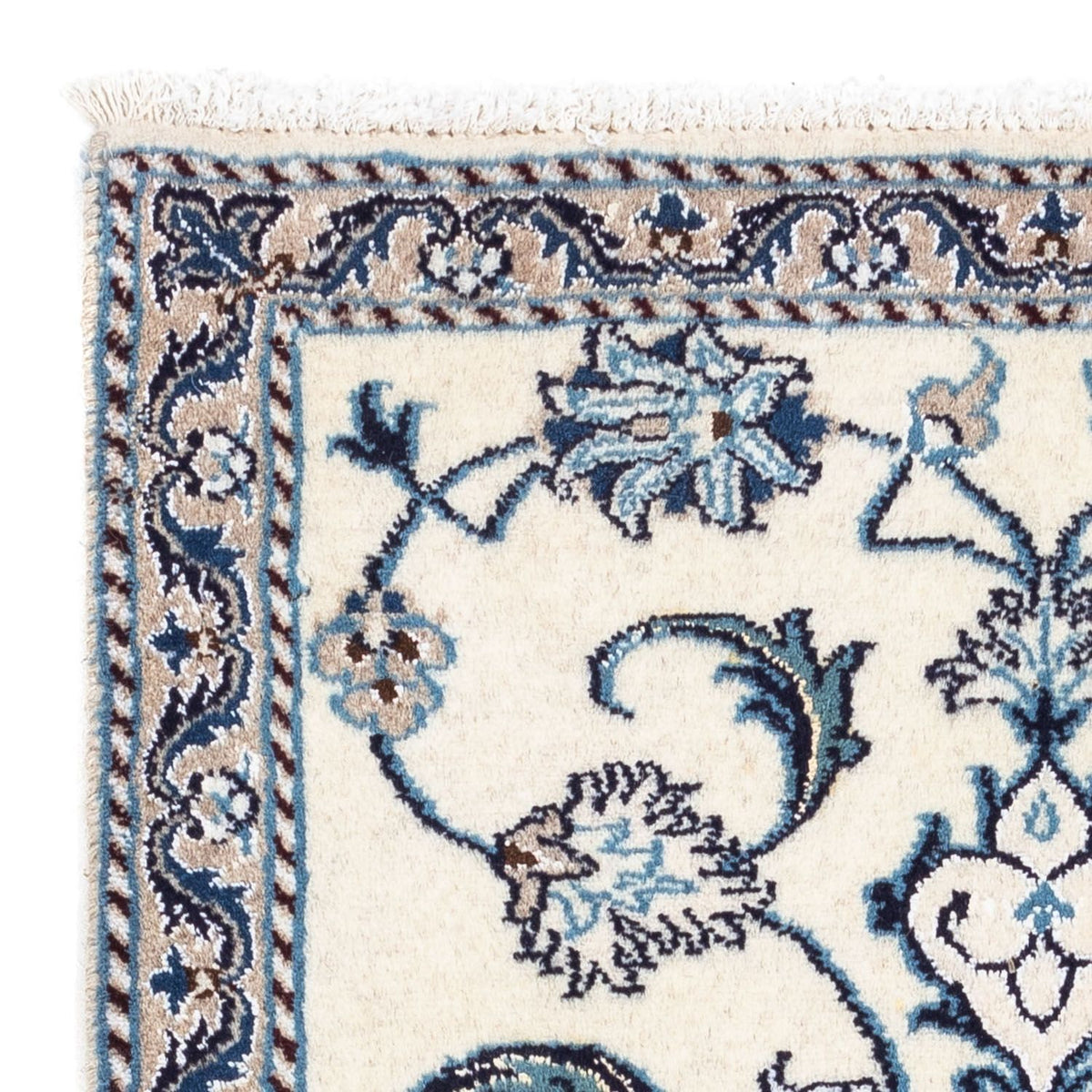 Persisk matta - Nain - 135 x 69 cm - beige