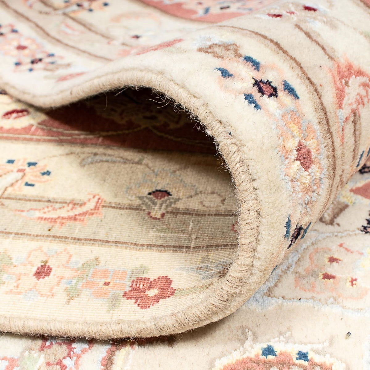 Persisk matta - Nain - 405 x 294 cm - beige