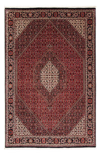 Persisk matta - Bijar - 240 x 166 cm - mörkröd – product image