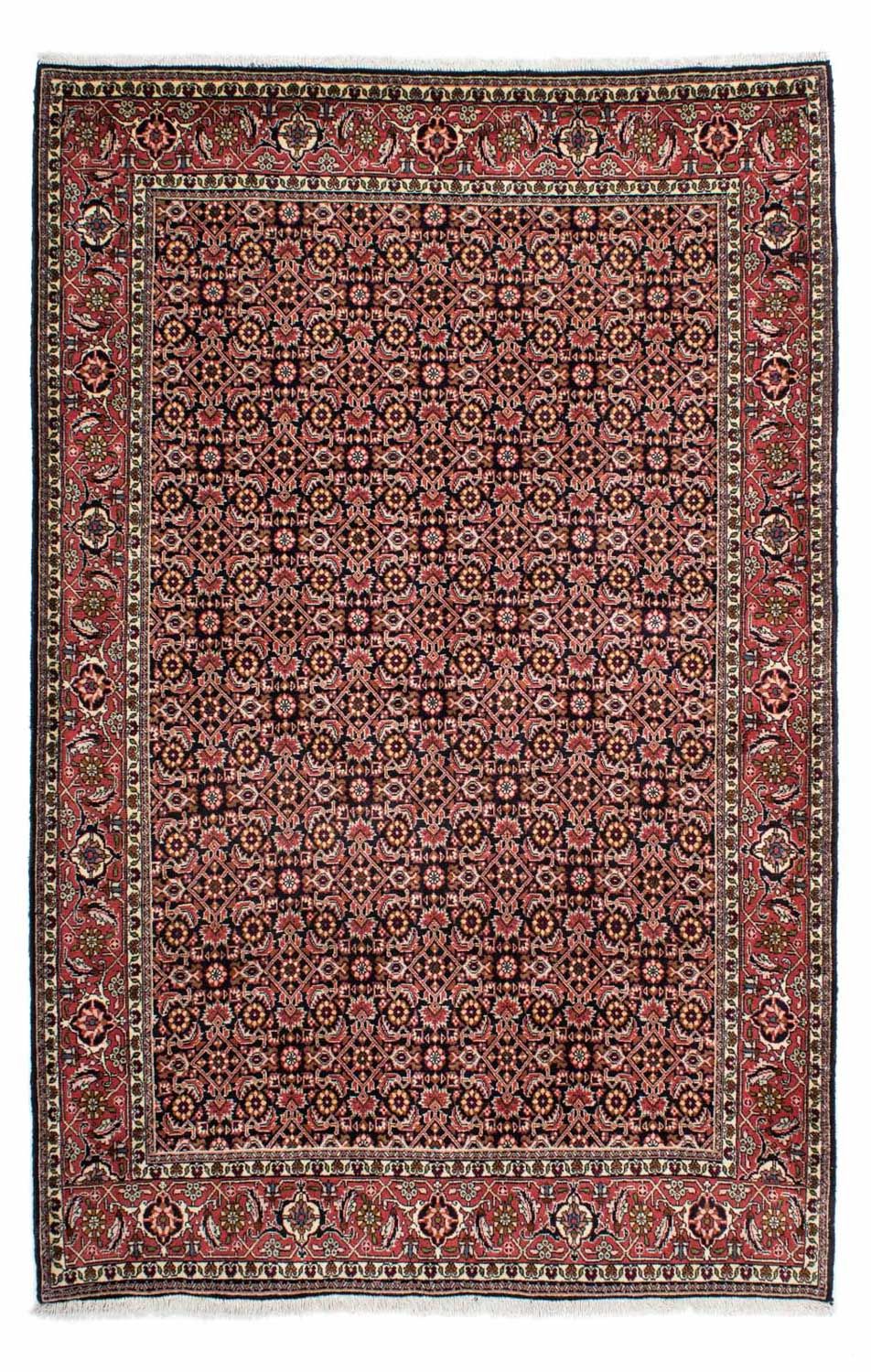 Persisk matta - Bijar - 217 x 141 cm - mörkblå