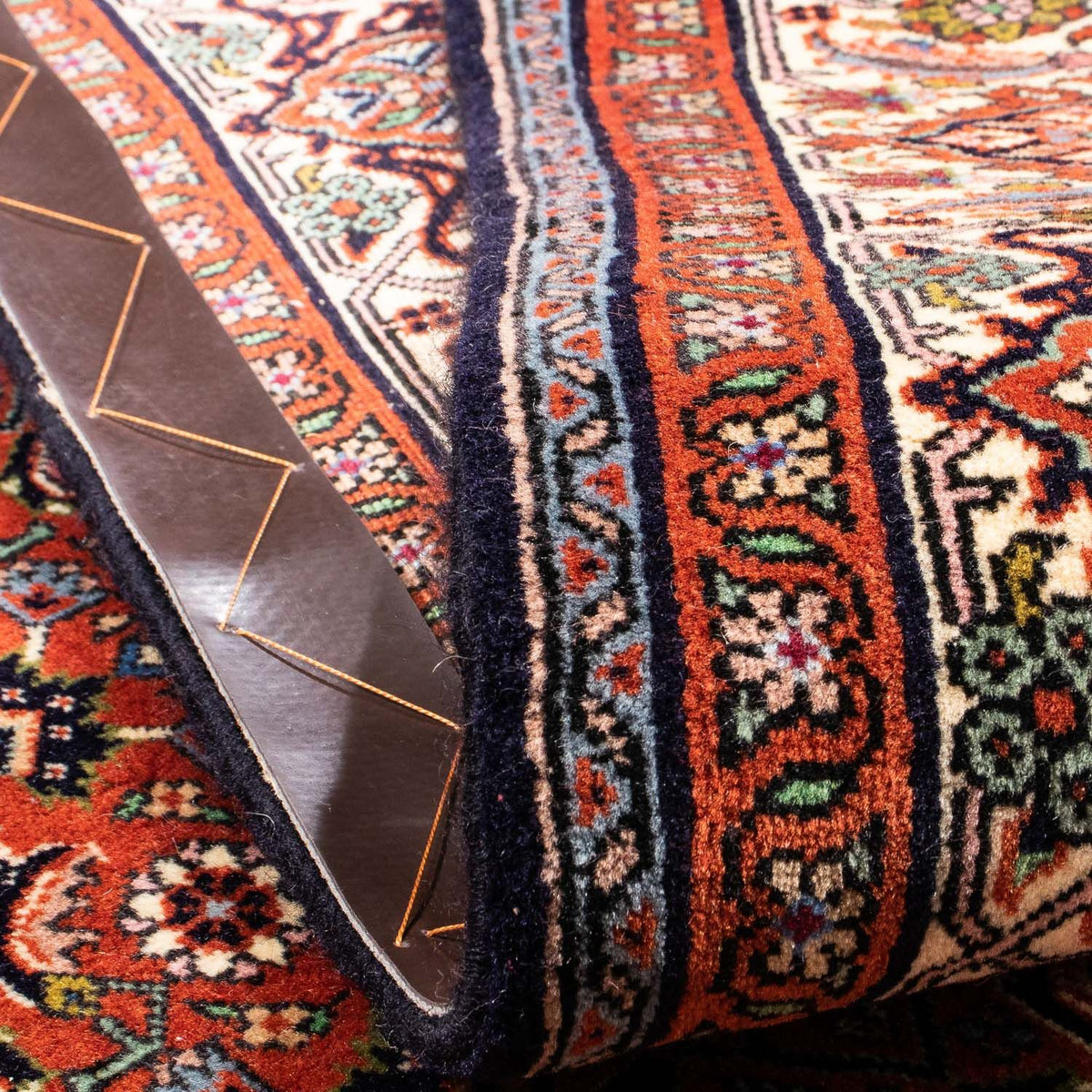 Persisk matta - Bijar - 245 x 167 cm - brun