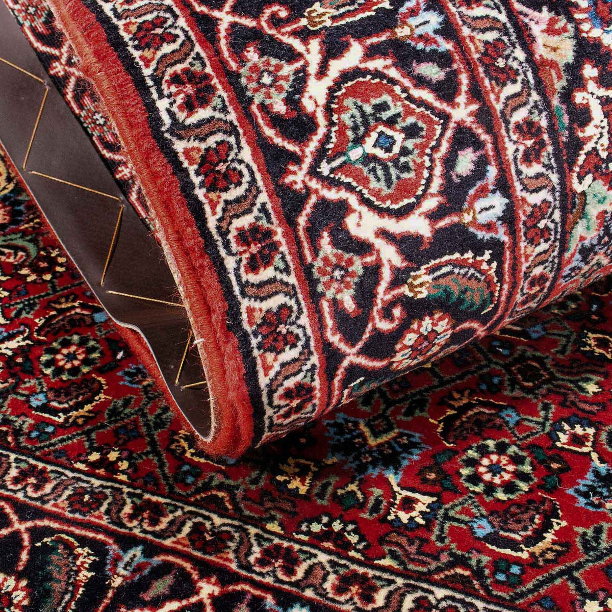 Persisk matta - Bijar - 172 x 110 cm - ljusröd