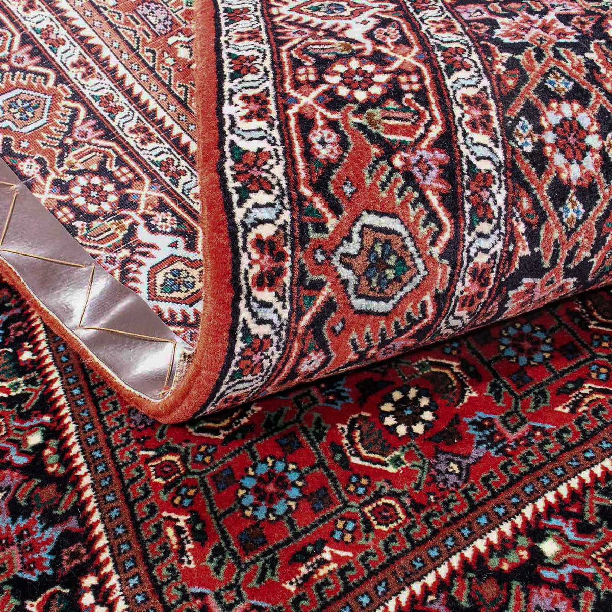 Persisk matta - Bijar - 192 x 110 cm - röd