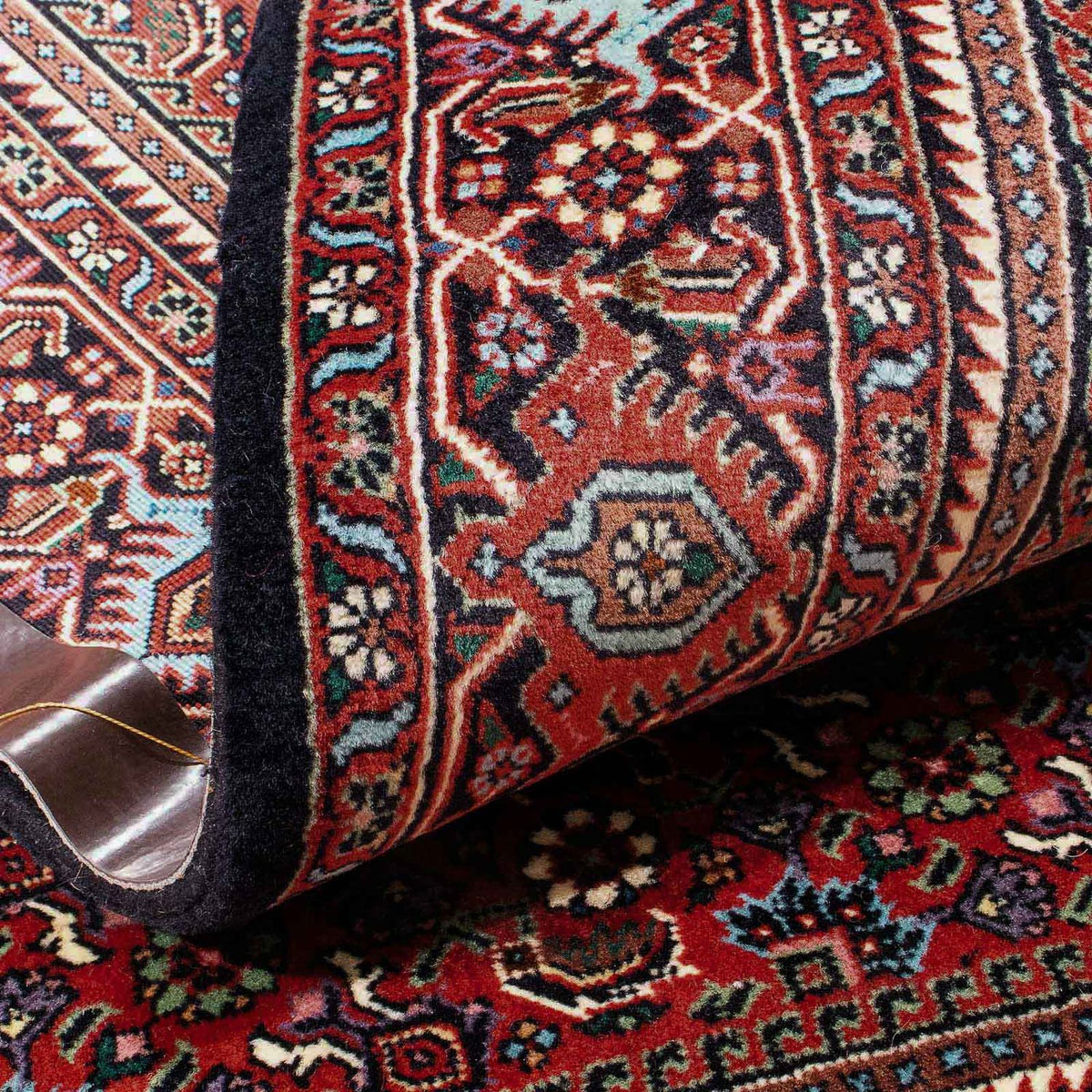 Persisk matta - Bijar - 175 x 110 cm - röd