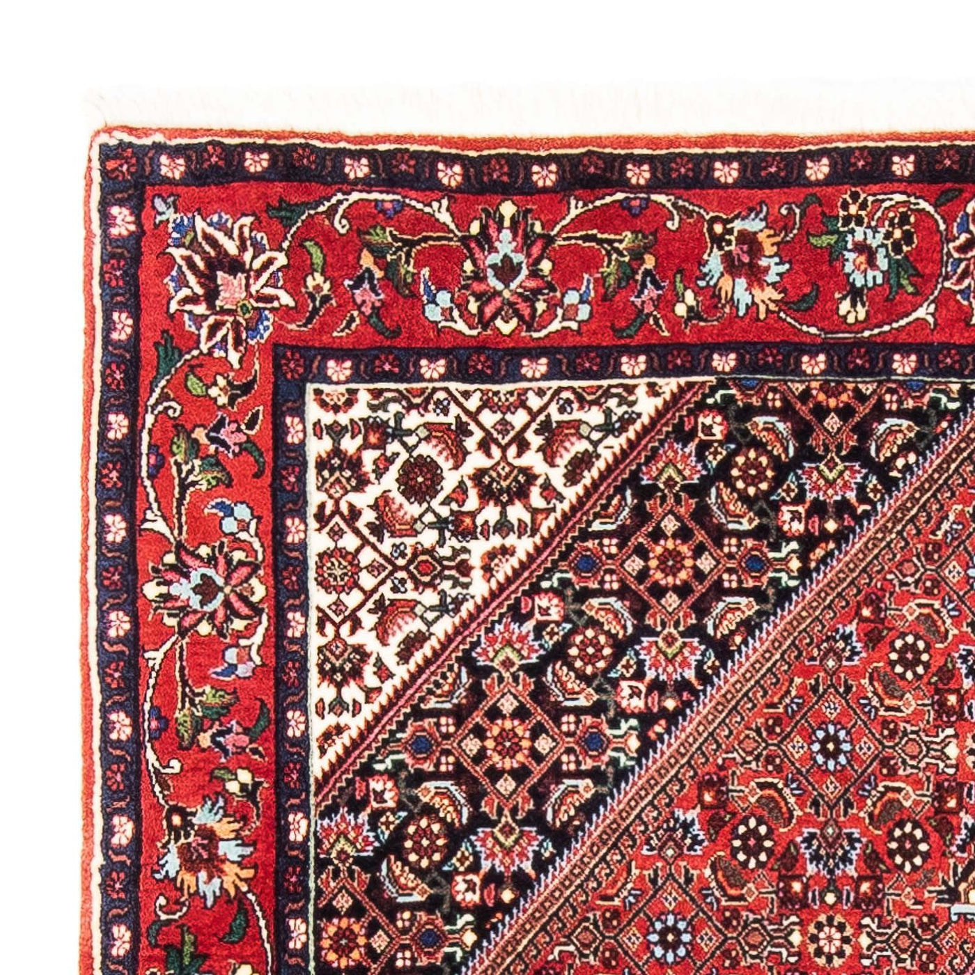Persisk matta - Bijar - 174 x 110 cm - röd