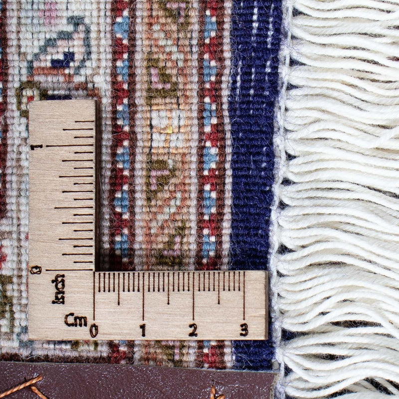 Persisk matta - Tabriz - 290 x 204 cm - mörkblå