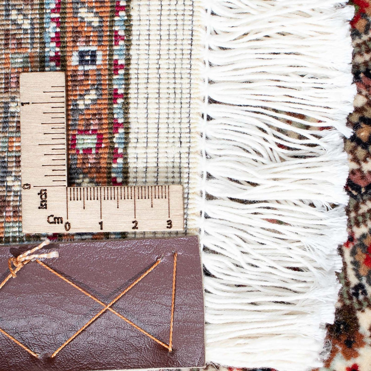 Persisk matta - Tabriz - 295 x 254 cm - mörkbrun