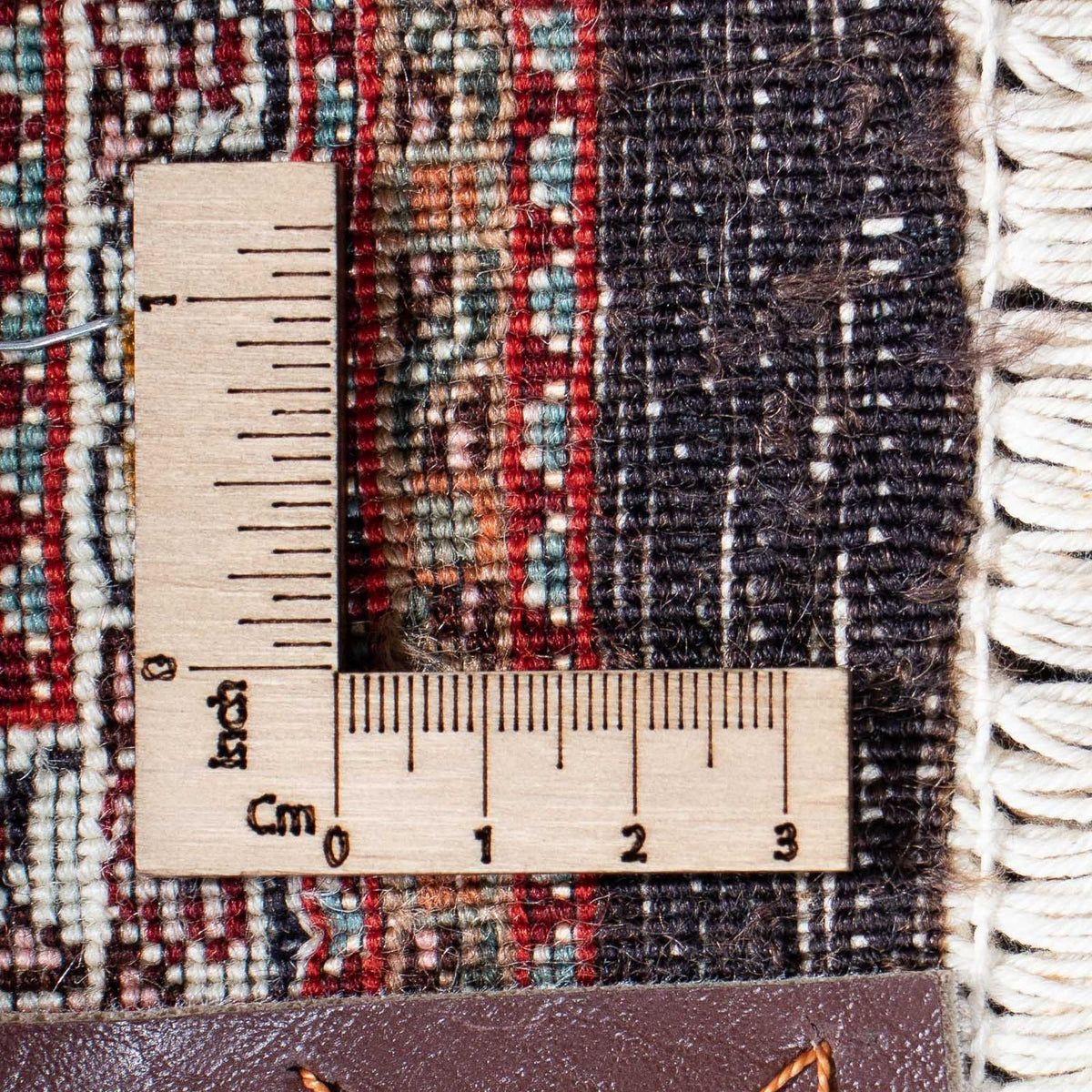 Persisk matta - Tabriz - 205 x 154 cm - mörkbrun