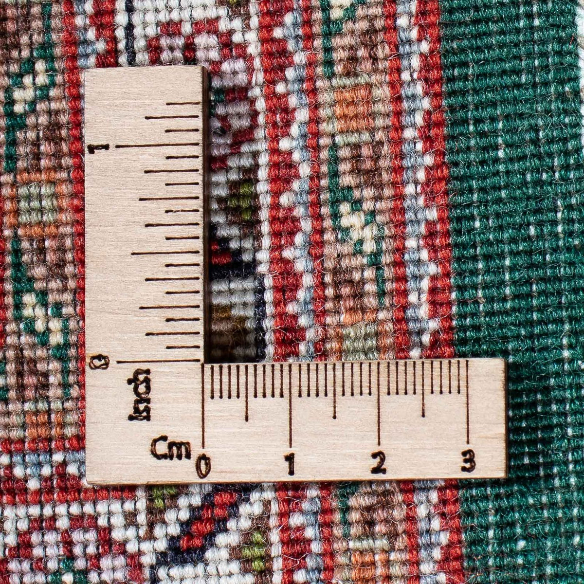 Persisk matta - Tabriz - 198 x 152 cm - grön